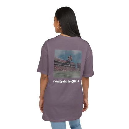 Unisex Heavy Oversize TEE I ONLY DATE QB`S
