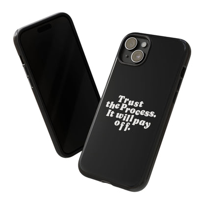 Trust harder Hard Case Schwarz iPhone