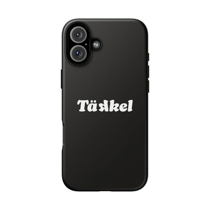 TÄKKEL Classic Hard Case Schwarz iPhone