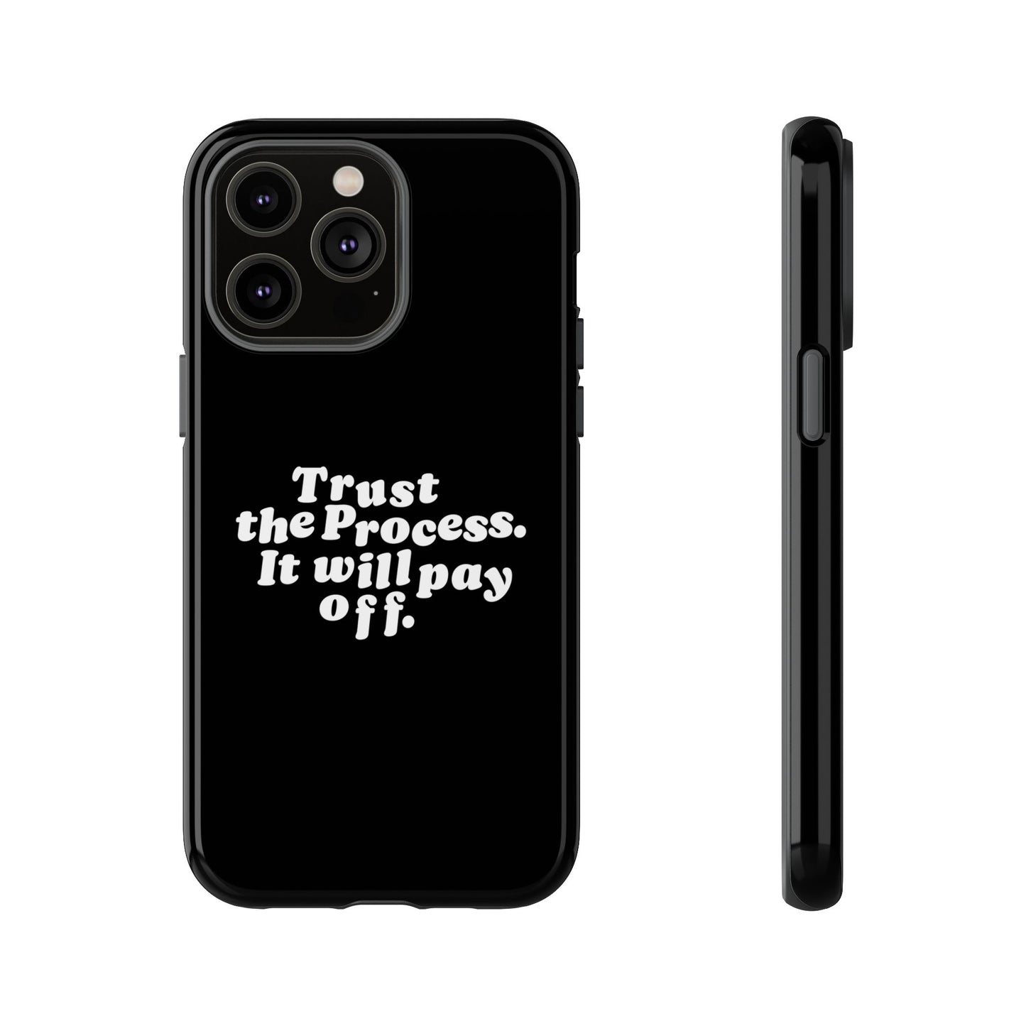 Trust harder Hard Case Schwarz iPhone