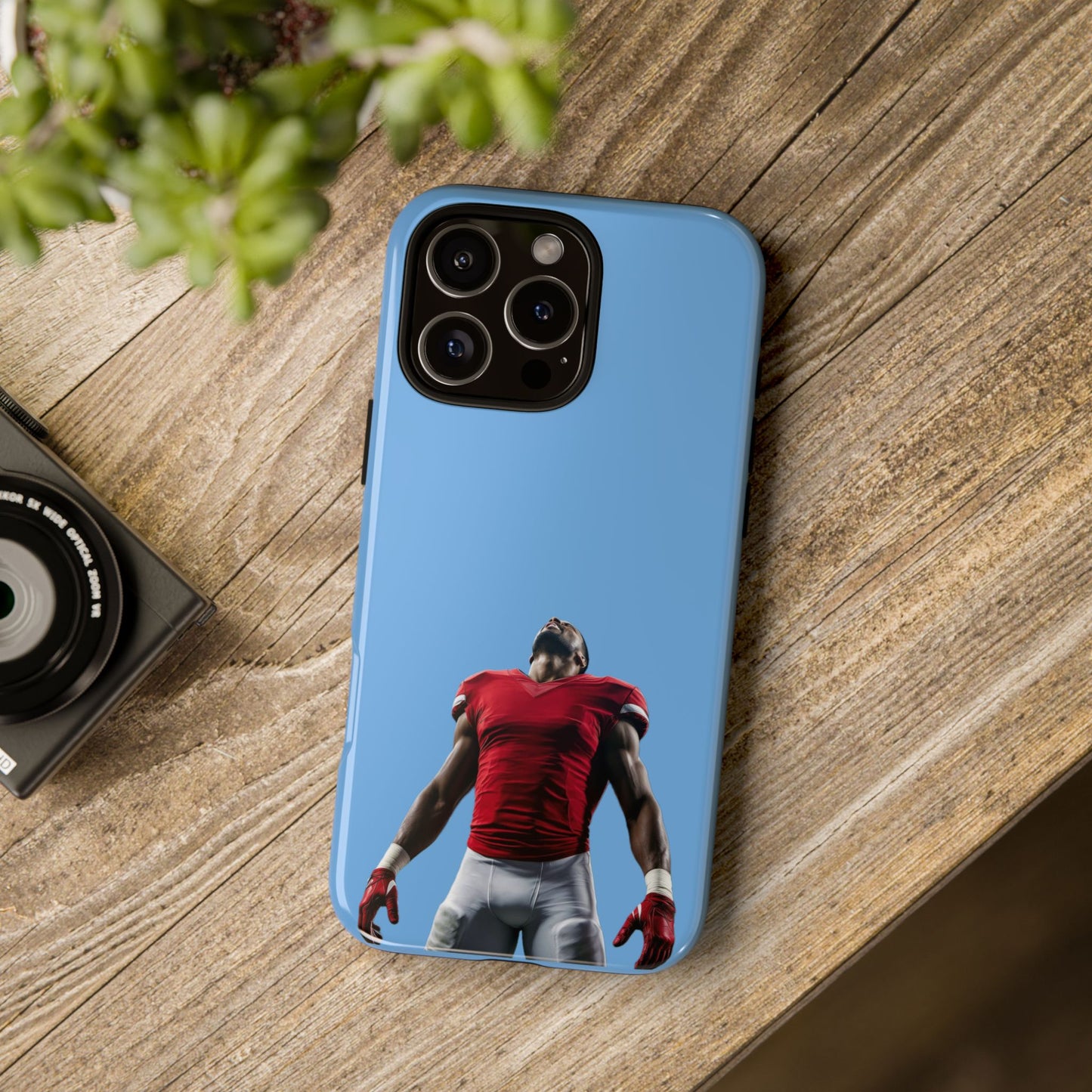 Never Sleep Hard Case Babyblau iPhone