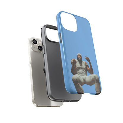 Who´s gonna smoke Hard Case Babyblau iPhone