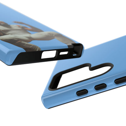 Who´s gonna smoke Hard Case Babyblau Samsung