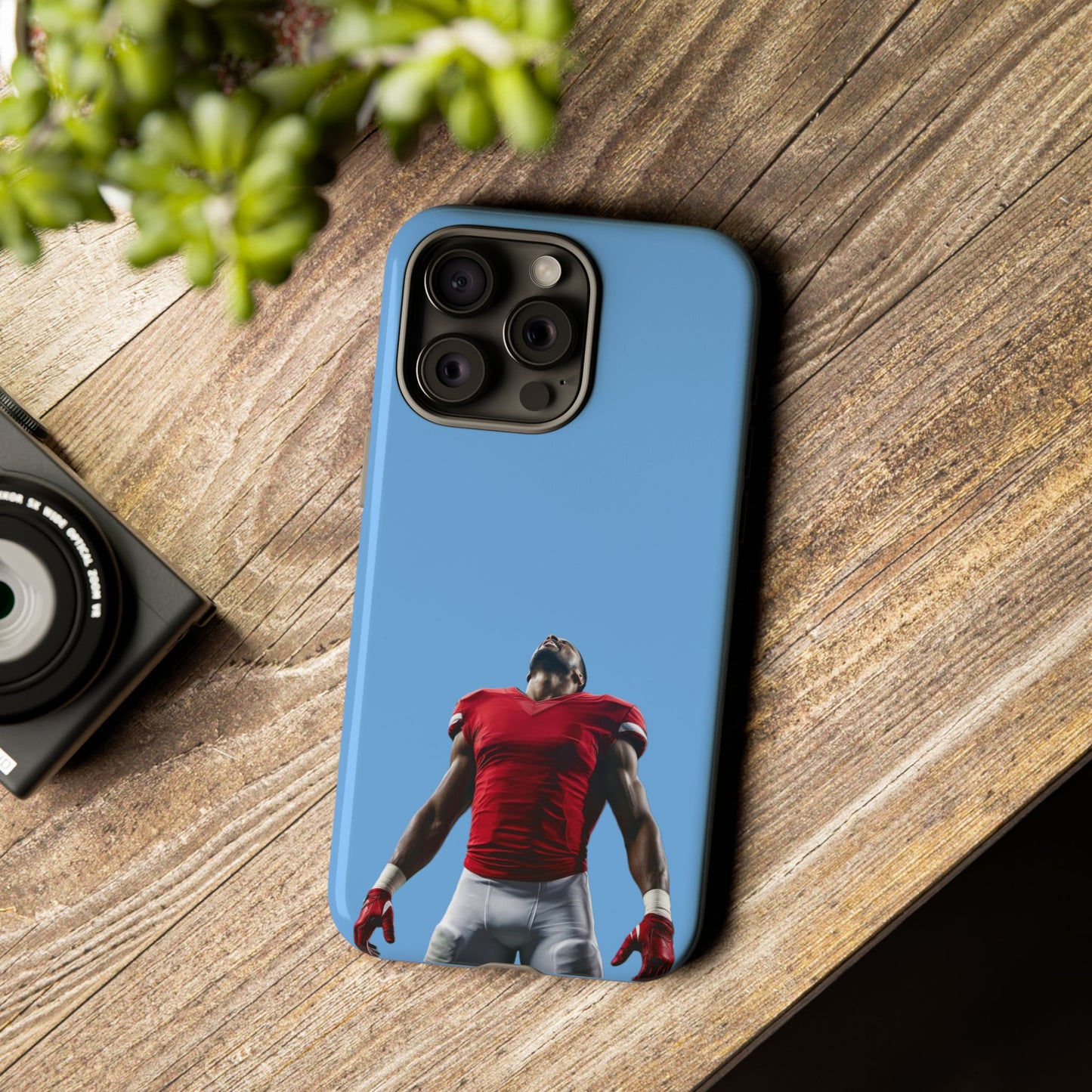 Never Sleep Hard Case Babyblau iPhone