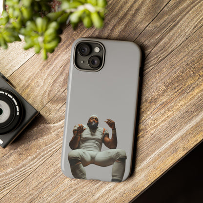 Who´s gonna smoke Hard Case Grau iPhone