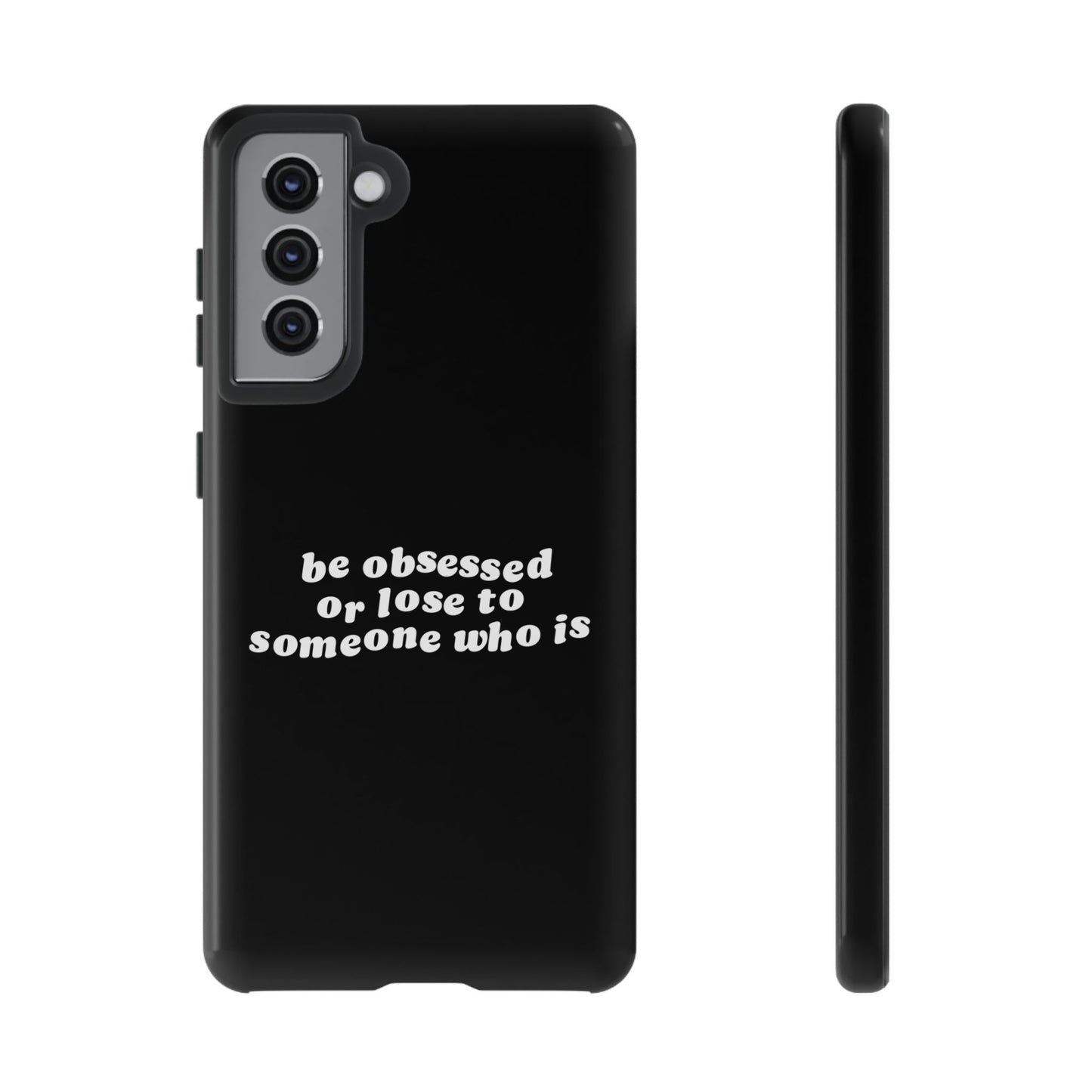 Too Obsessed Hard Case Schwarz Samsung