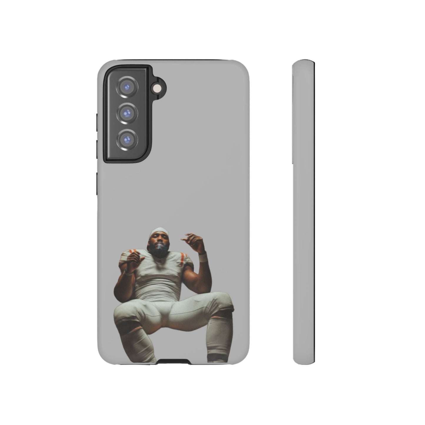 Who´s gonna smoke Hard Case Grau Samsung