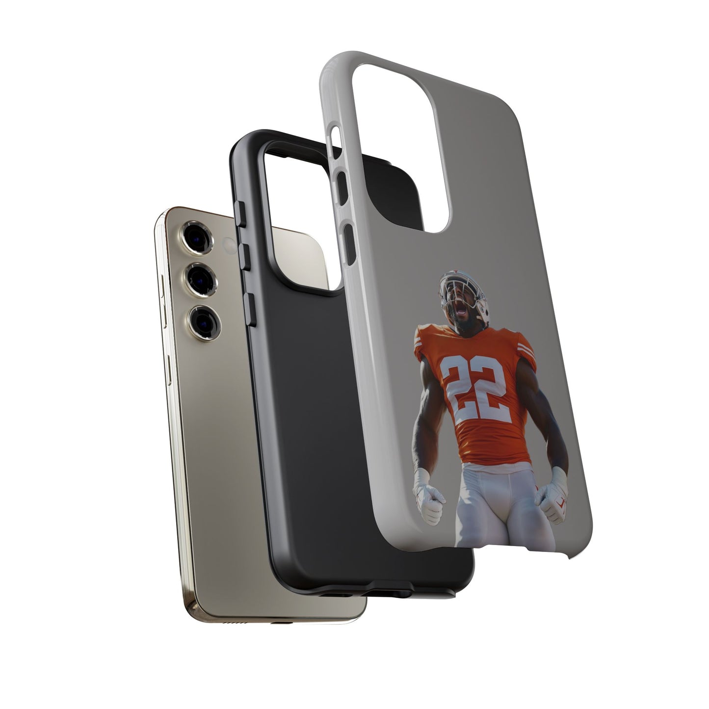 Relentless Hard Case Grau Samsung