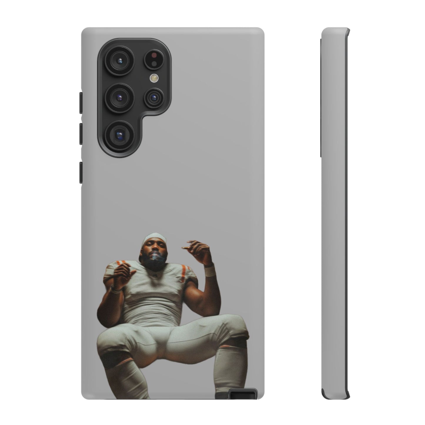 Who´s gonna smoke Hard Case Grau Samsung