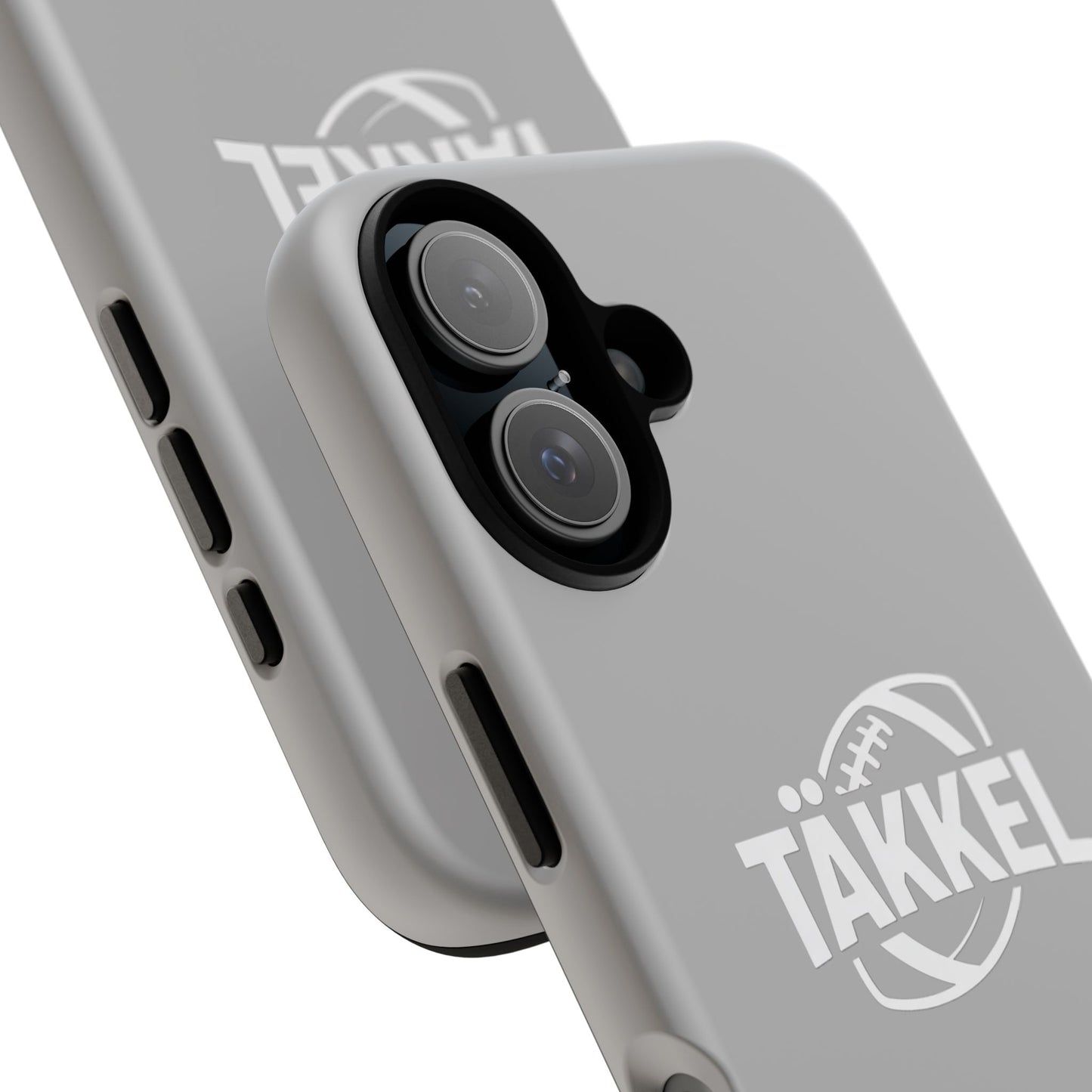 TÄKKEL FOOTBALL Hard Case Grau iPhone