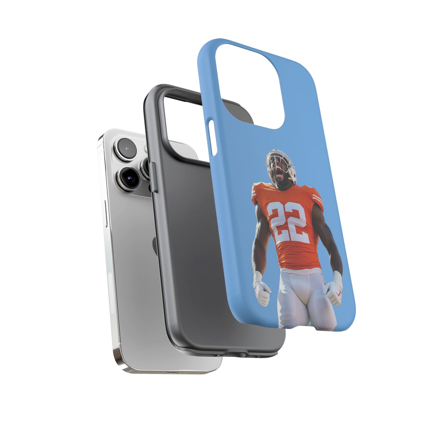 Not Humbled Hard Case Babyblau iPhone