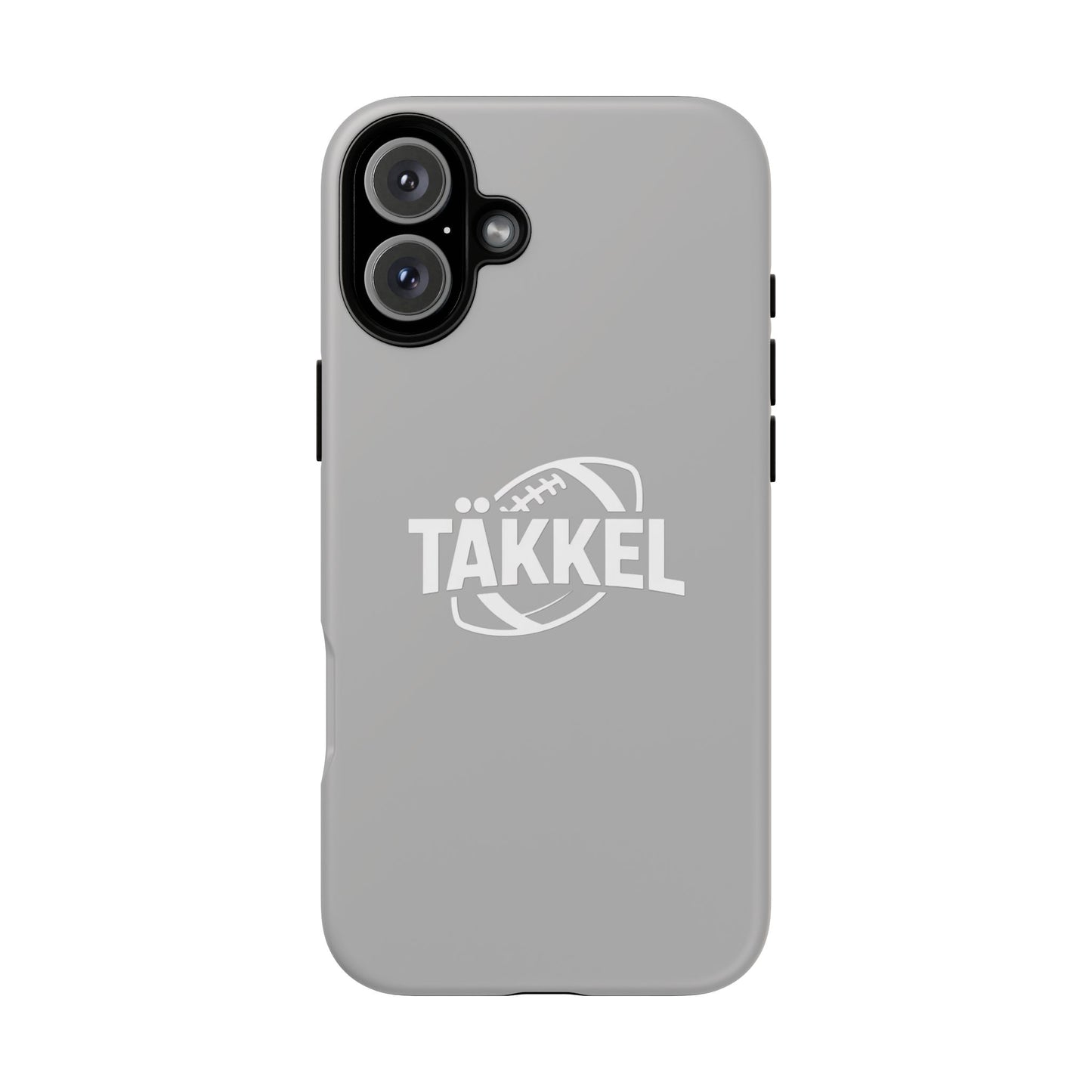 TÄKKEL FOOTBALL Hard Case Grau iPhone