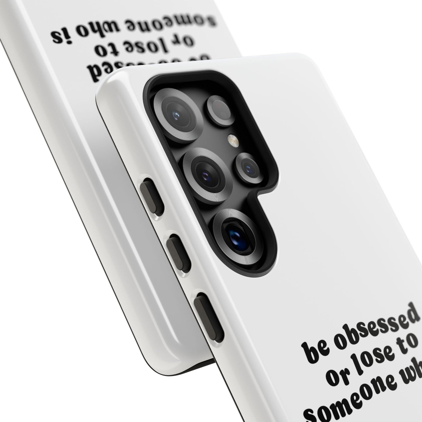 Too Obsessed Hard Case Weiß Samsung