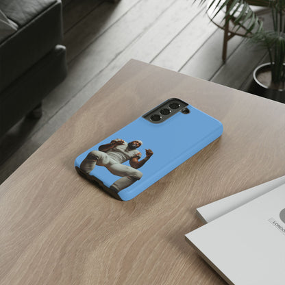 Who´s gonna smoke Hard Case Babyblau Samsung
