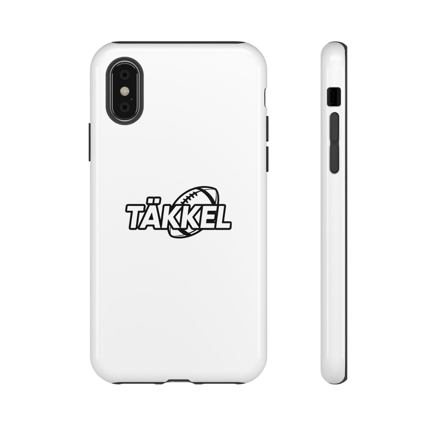 TÄKKEL FOOTBALL Hard Case Weiß iPhone