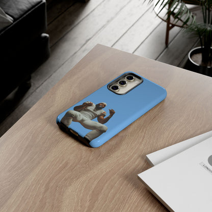 Who´s gonna smoke Hard Case Babyblau Samsung
