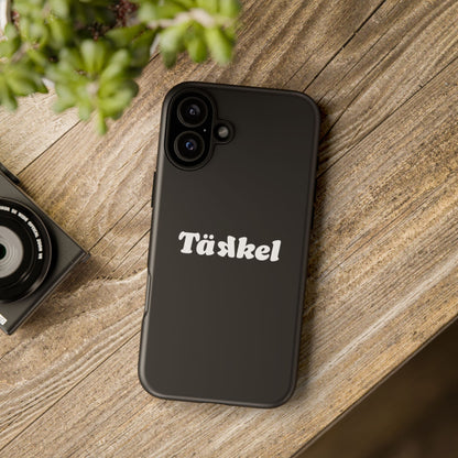 TÄKKEL Classic Hard Case Schwarz iPhone