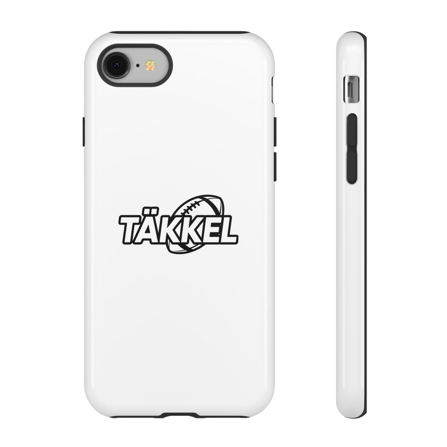TÄKKEL FOOTBALL Hard Case Weiß iPhone