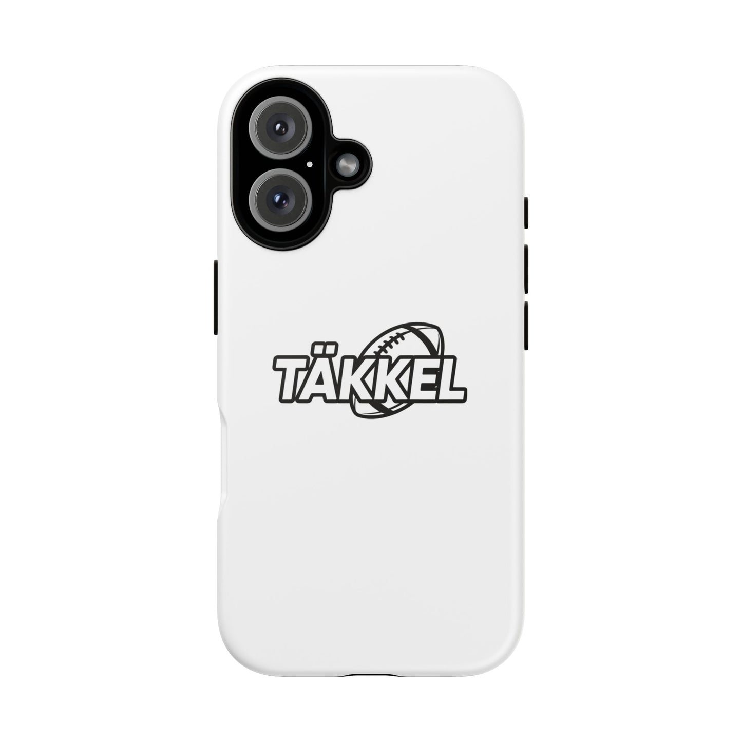 TÄKKEL FOOTBALL Hard Case Weiß iPhone
