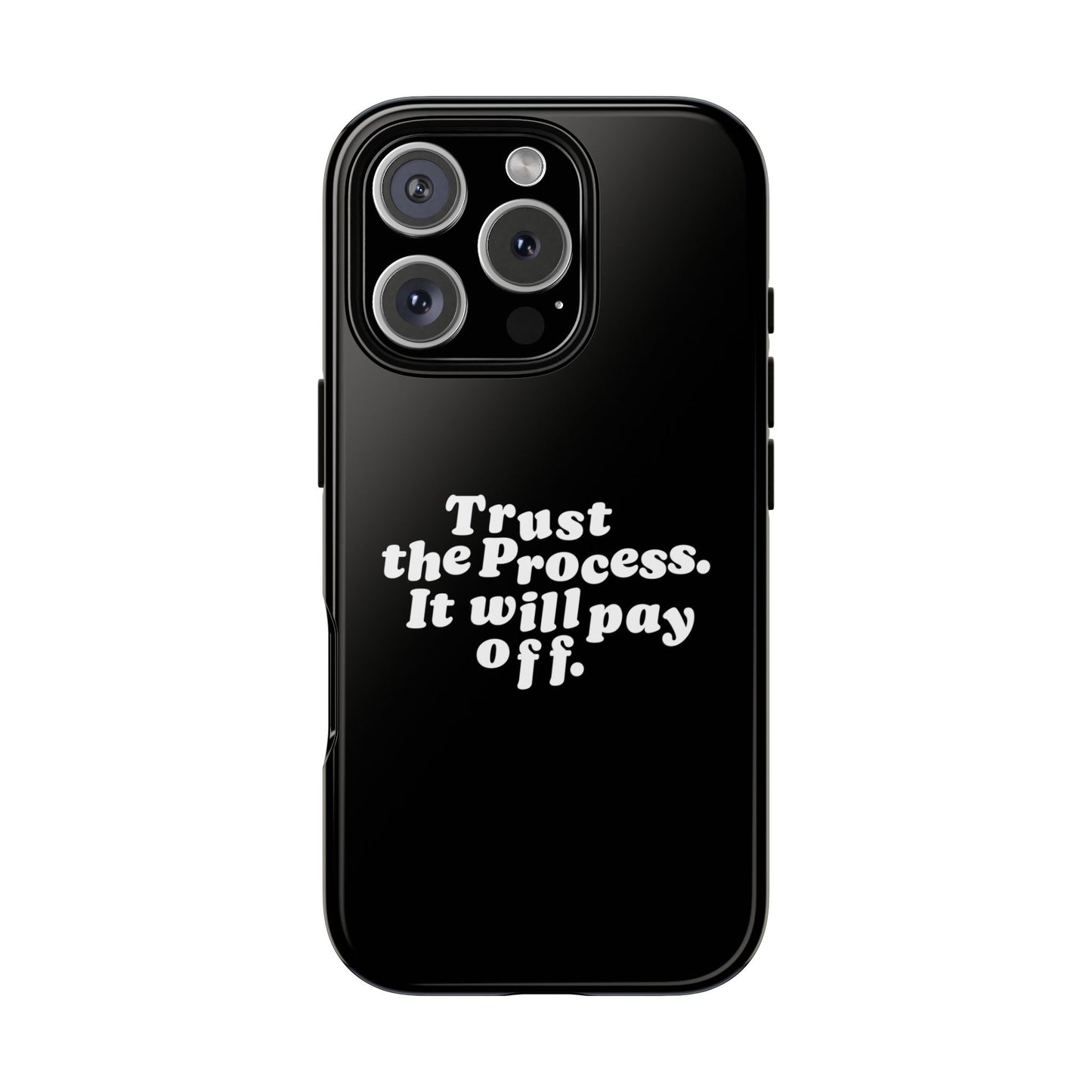 Trust harder Hard Case Schwarz iPhone