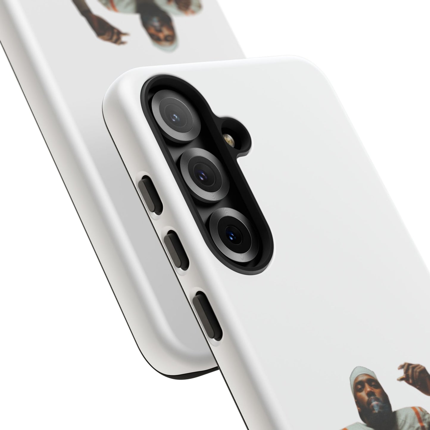 Who´s gonna smoke Hard Case Weiß Samsung