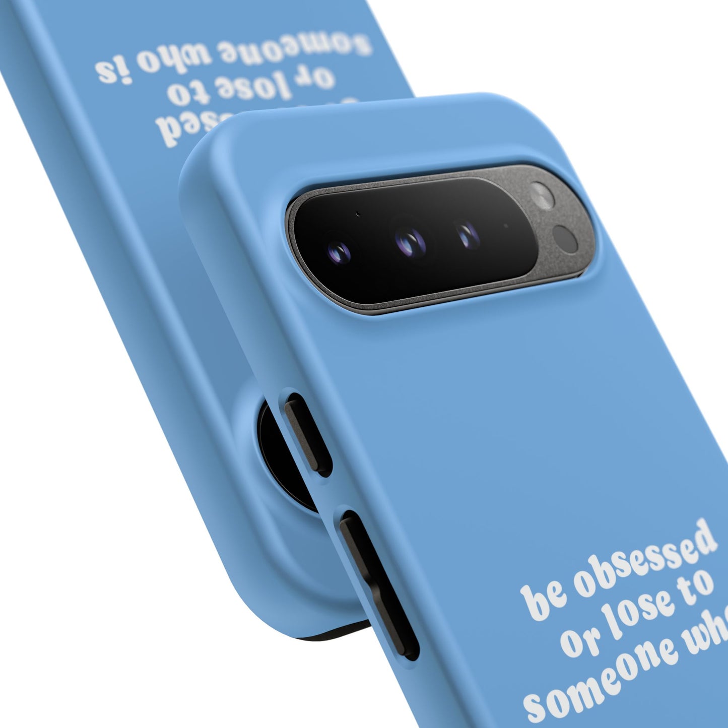 Too Obsessed Hard Case Babyblau Google Pixel