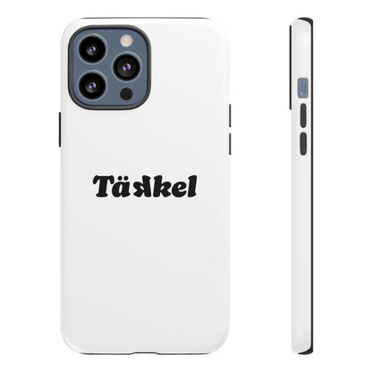 TÄKKEL Classic Hard Case Weiß iPhone