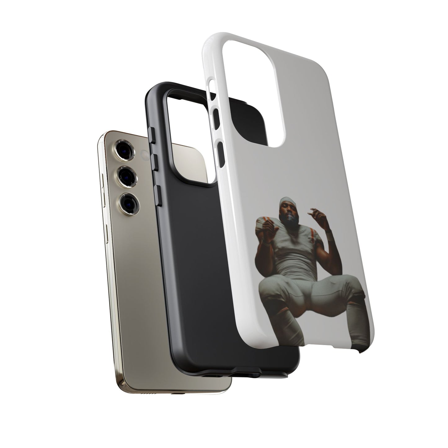 Who´s gonna smoke Hard Case Weiß Samsung