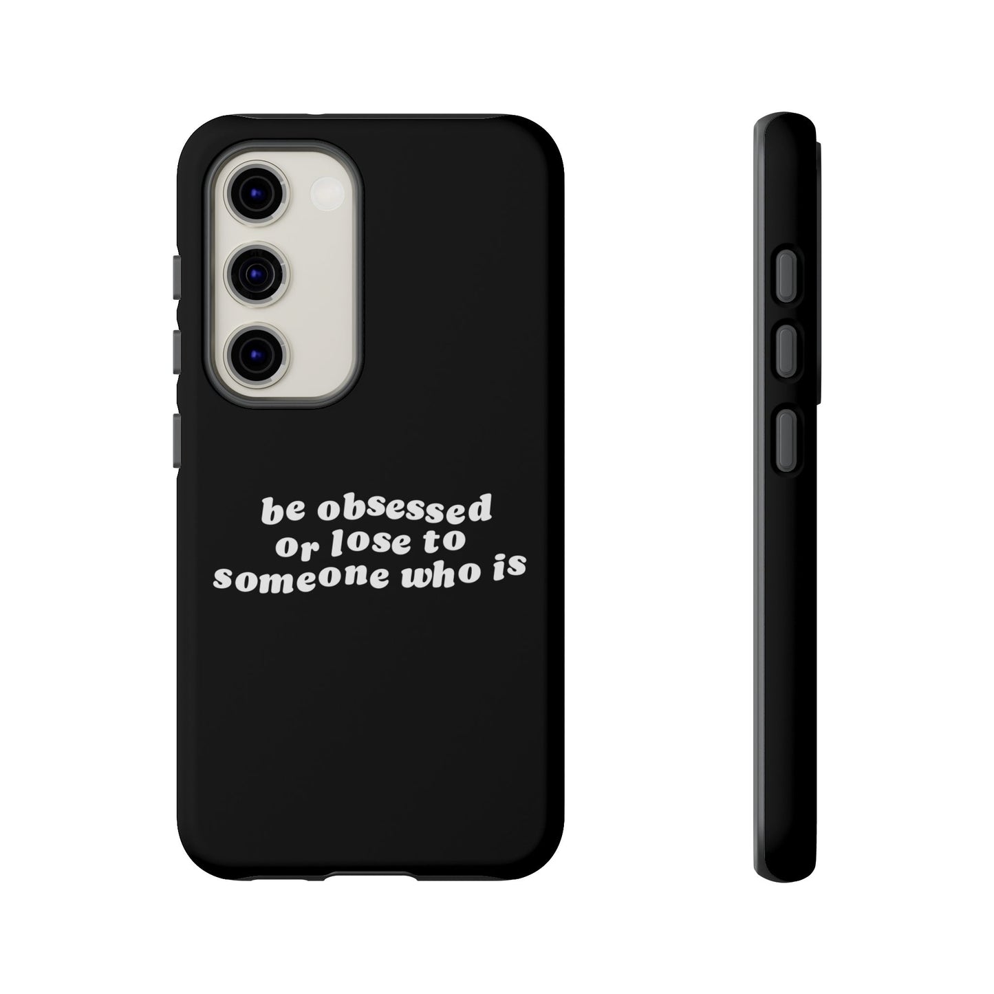 Too Obsessed Hard Case Schwarz Samsung
