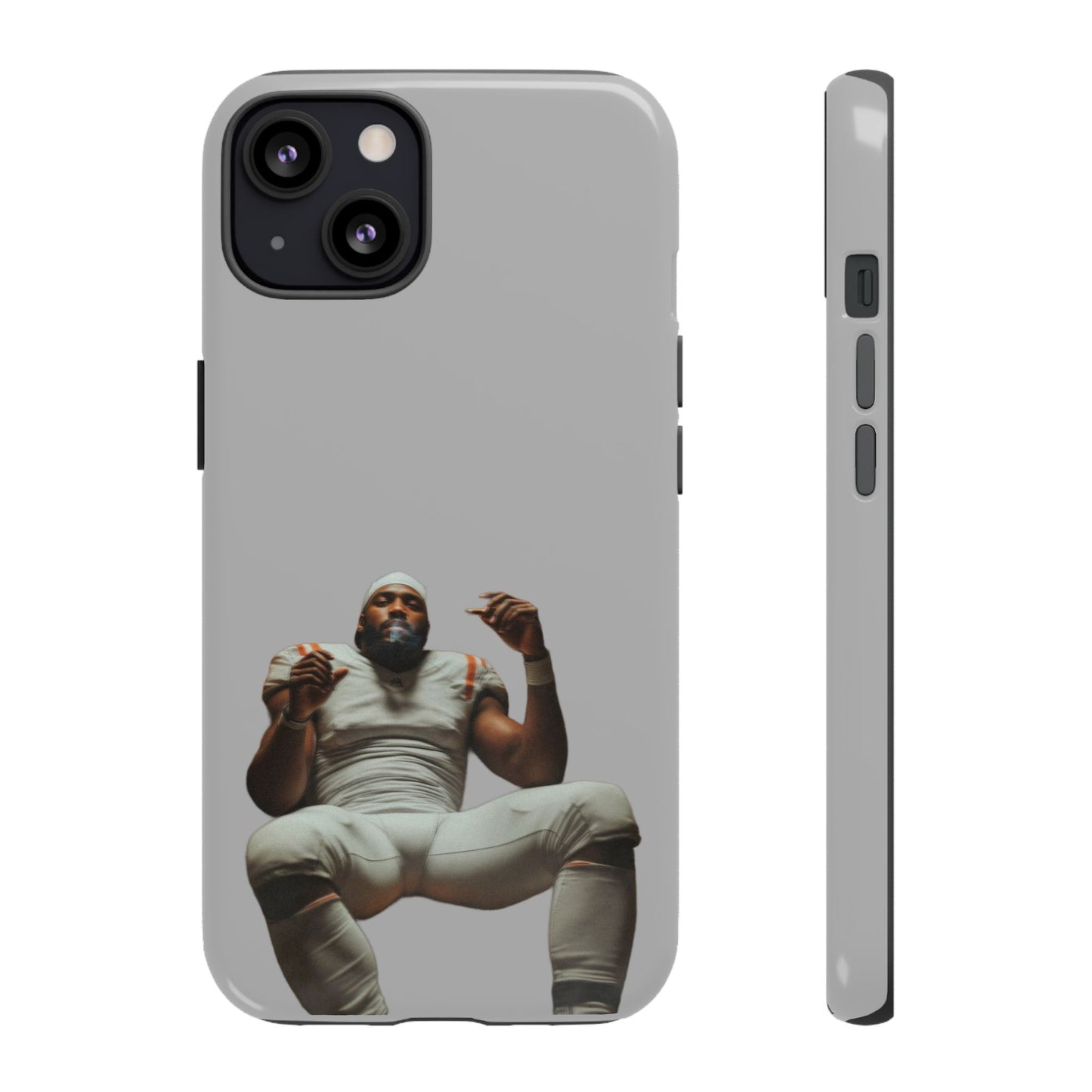 Who´s gonna smoke Hard Case Grau iPhone