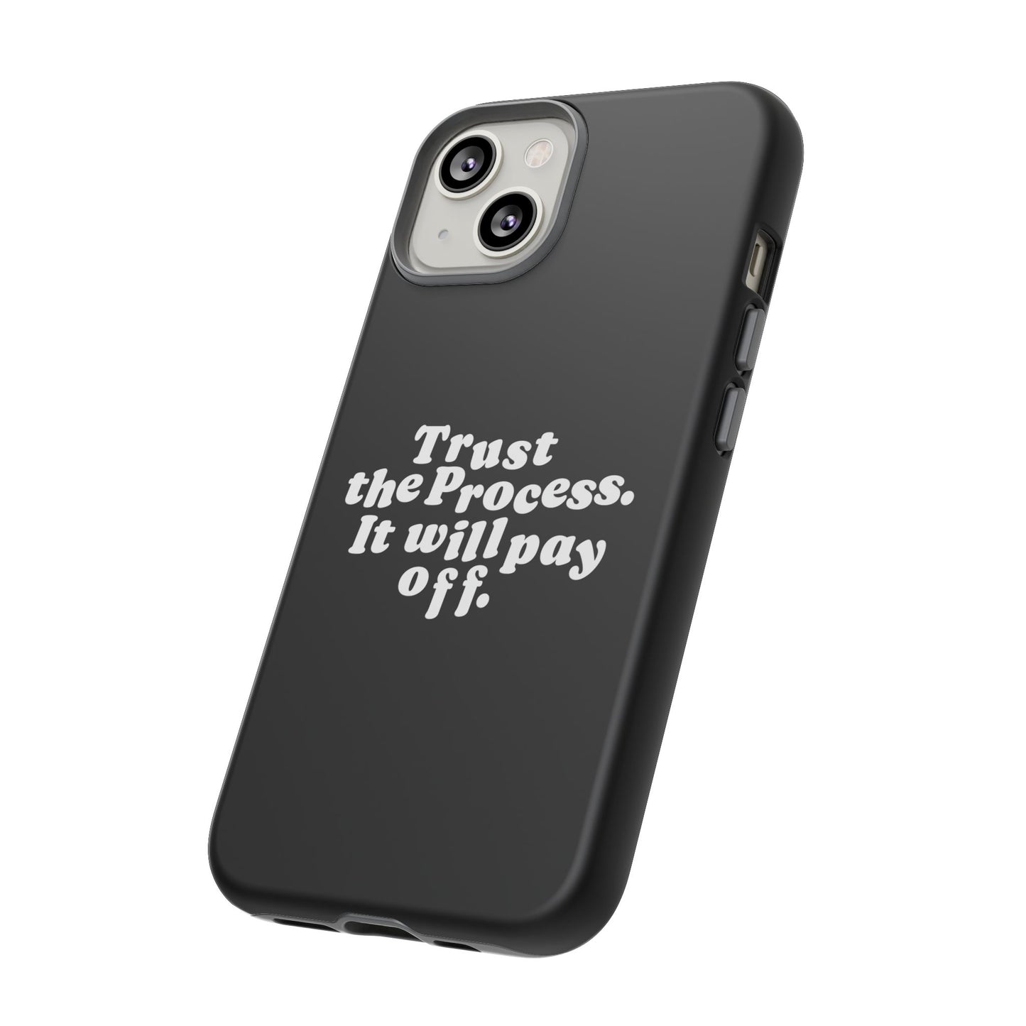 Trust harder Hard Case Schwarz iPhone