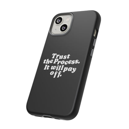 Trust harder Hard Case Schwarz iPhone