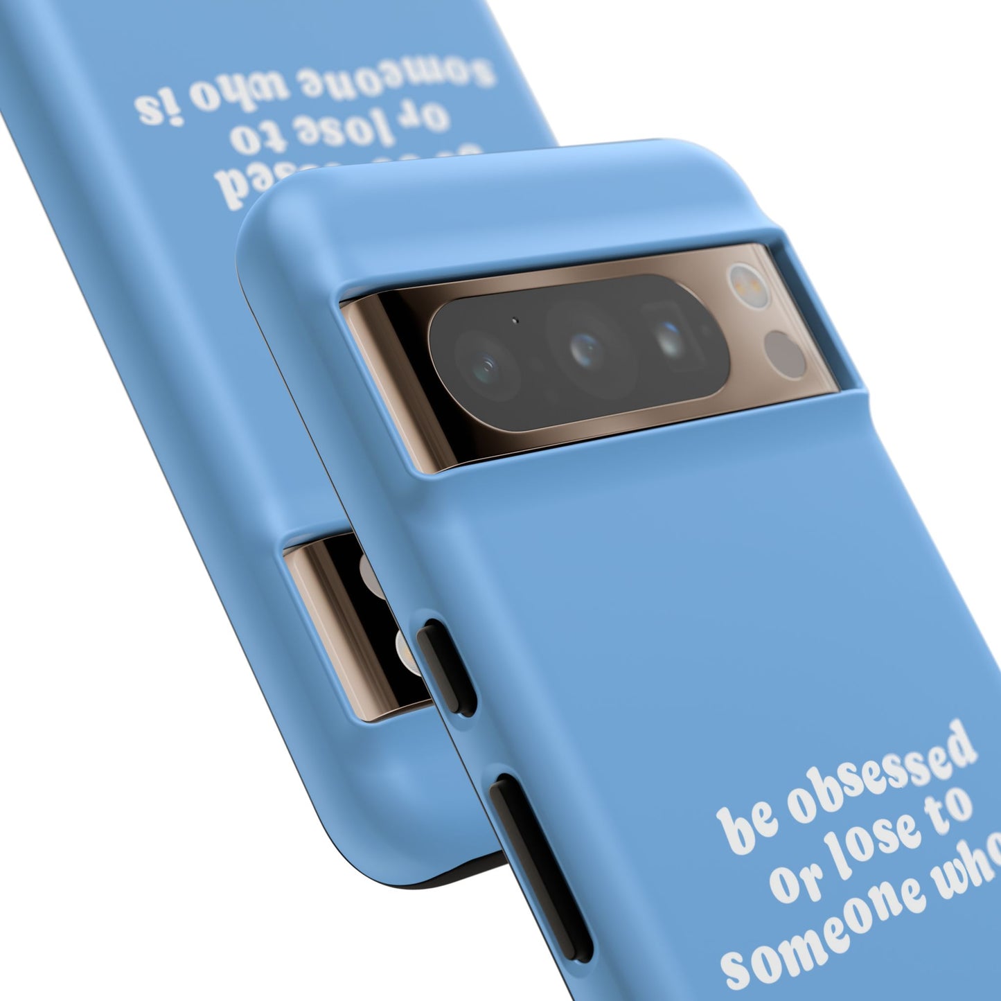 Too Obsessed Hard Case Babyblau Google Pixel