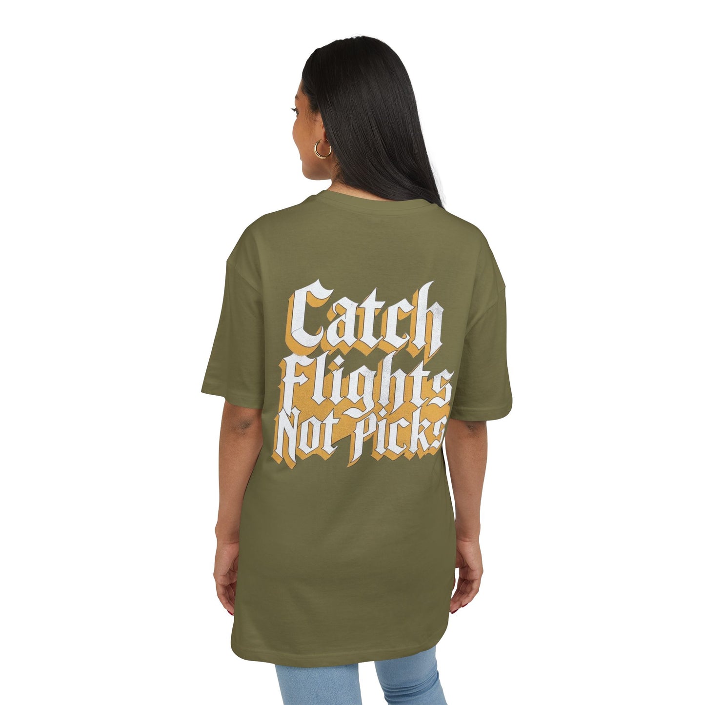 Unisex Heavy TEE Catch Flights Not Picks