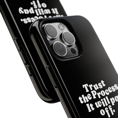 Trust harder Hard Case Schwarz iPhone