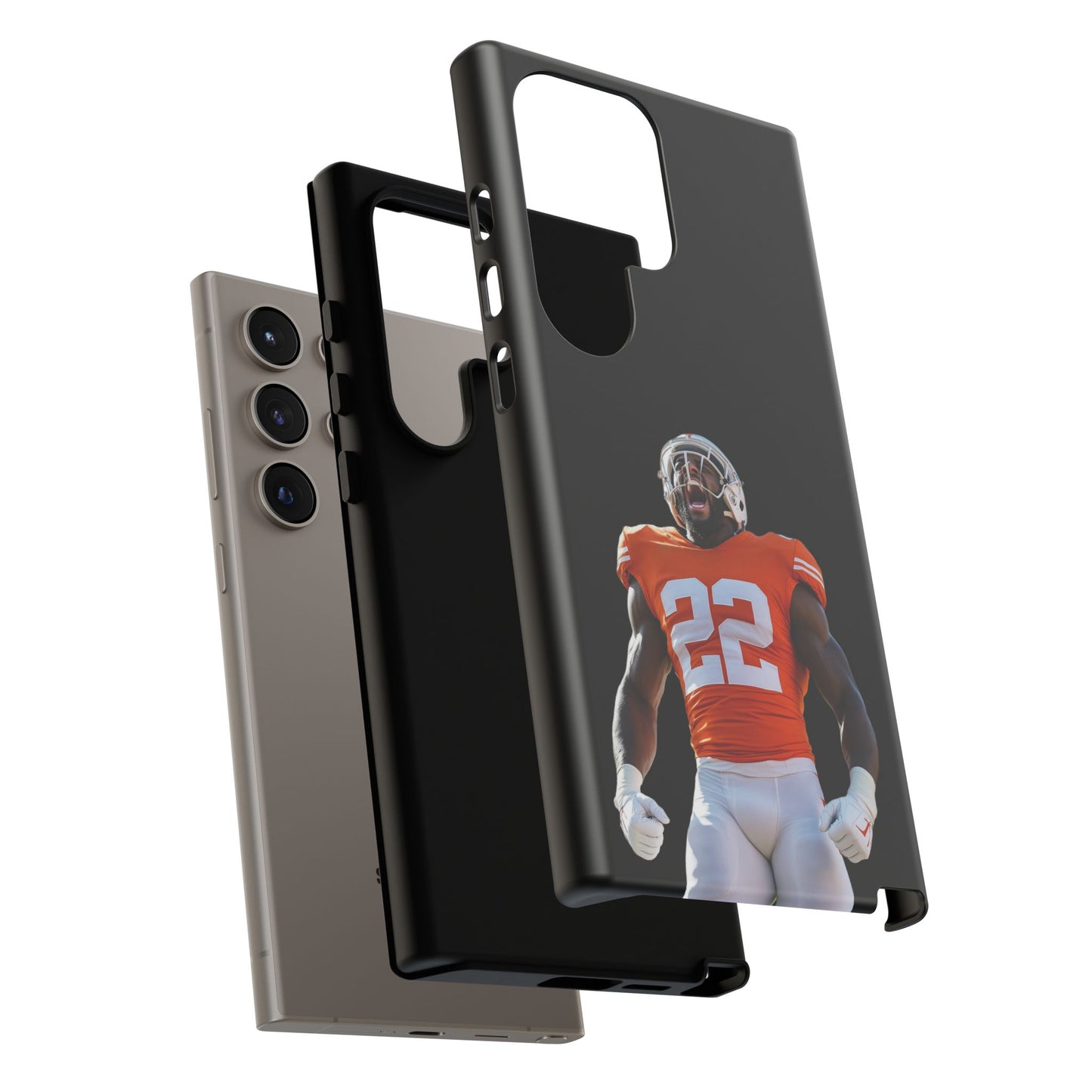 Relentless Hard Case Schwarz Samsung