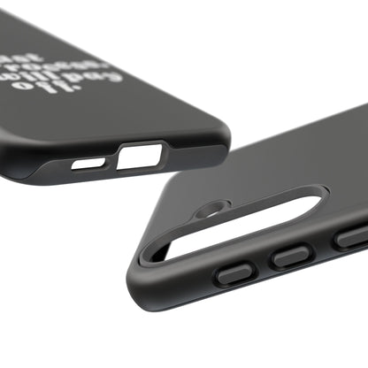 Trust it Hard Case Schwarz Samsung