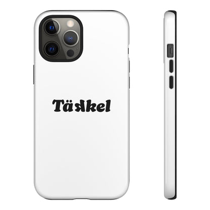 TÄKKEL Classic Hard Case Weiß iPhone