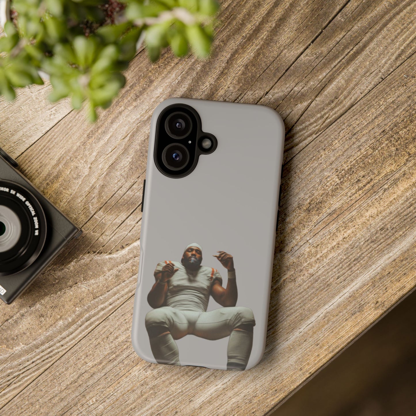 Who´s gonna smoke Hard Case Grau iPhone