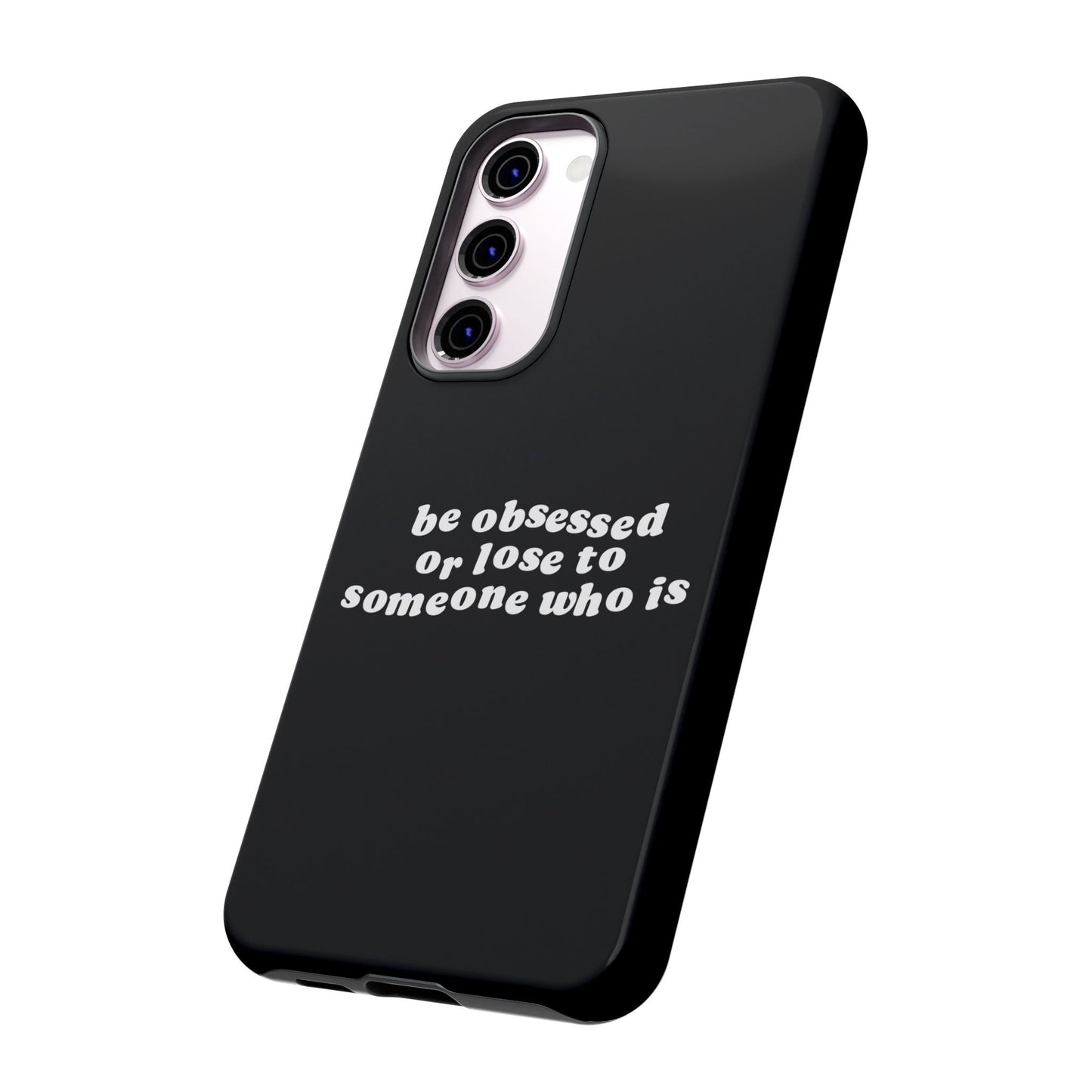 Too Obsessed Hard Case Schwarz Samsung