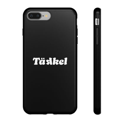 TÄKKEL Classic Hard Case Schwarz iPhone
