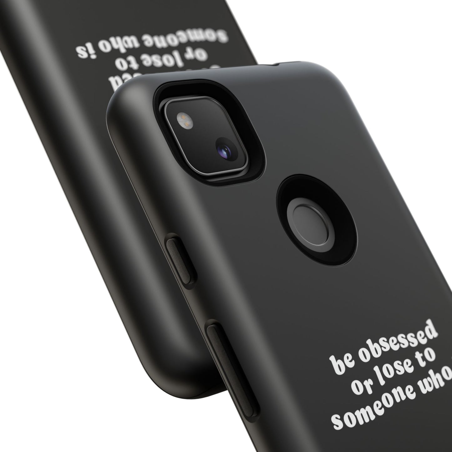 Too Obsessed Hard Case Schwarz Google Pixel