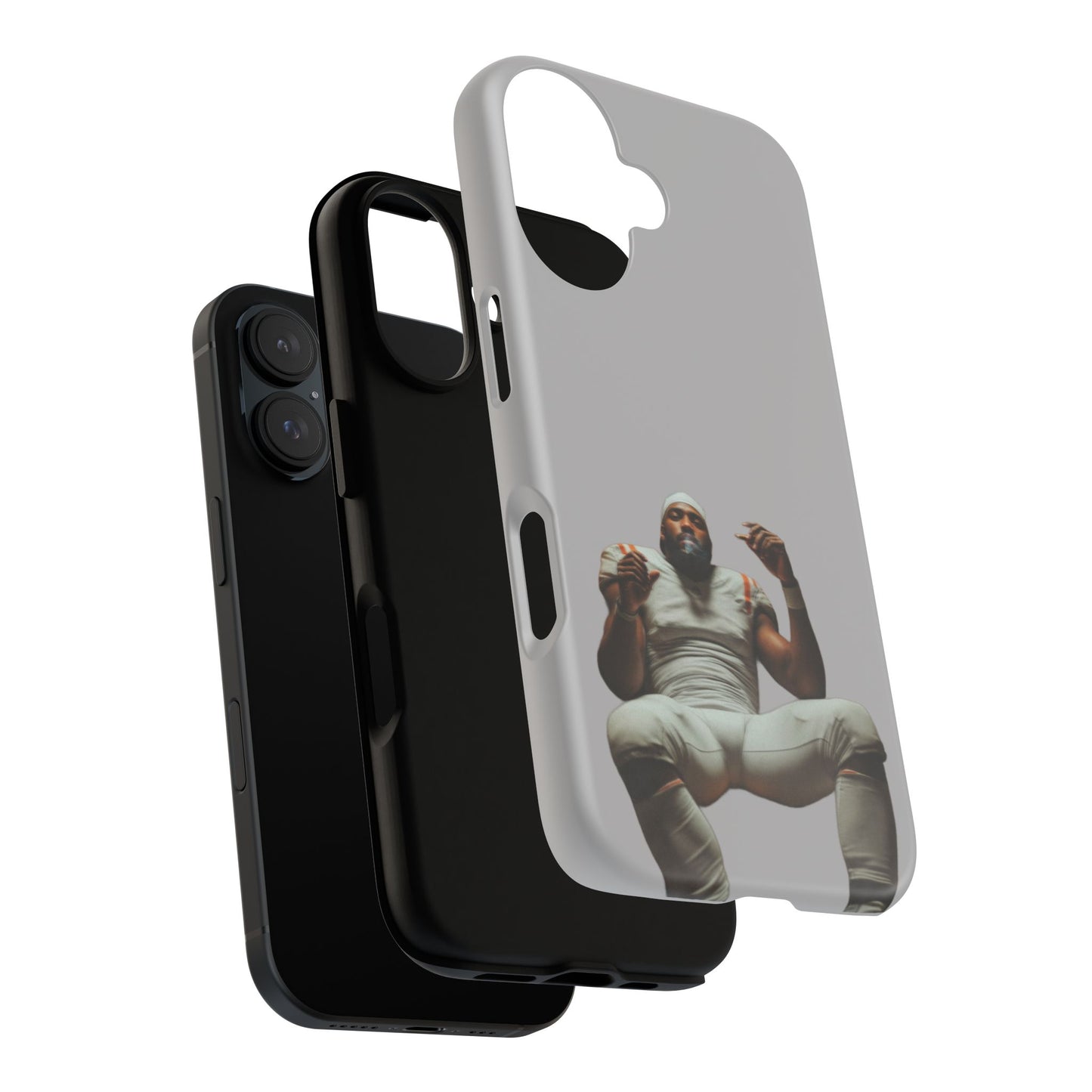 Who´s gonna smoke Hard Case Grau iPhone