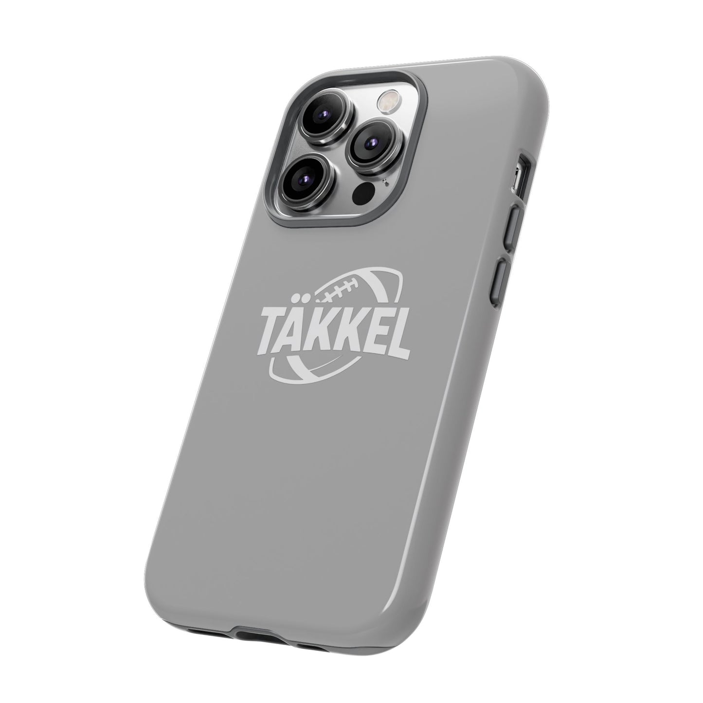 TÄKKEL FOOTBALL Hard Case Grau iPhone