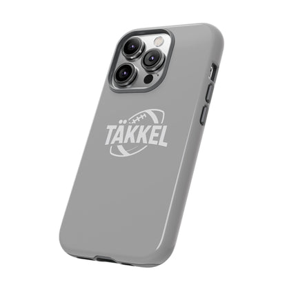 TÄKKEL FOOTBALL Hard Case Grau iPhone