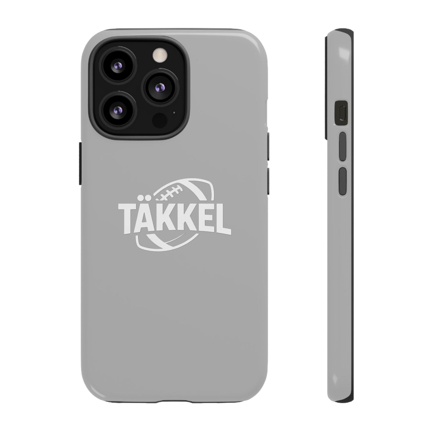 TÄKKEL FOOTBALL Hard Case Grau iPhone