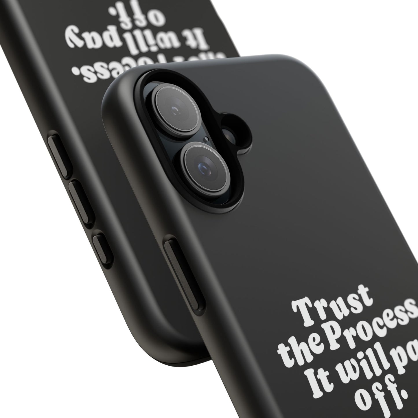 Trust harder Hard Case Schwarz iPhone