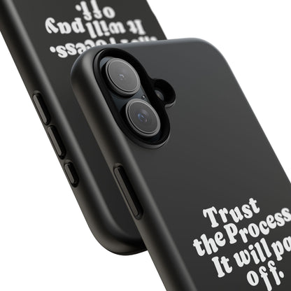 Trust harder Hard Case Schwarz iPhone
