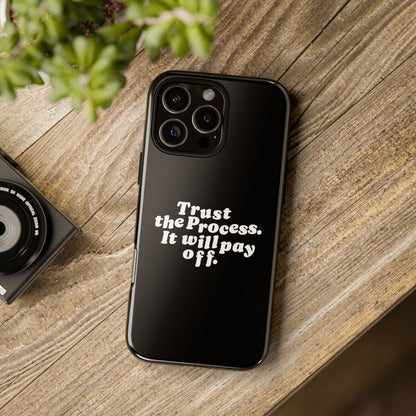 Trust harder Hard Case Schwarz iPhone