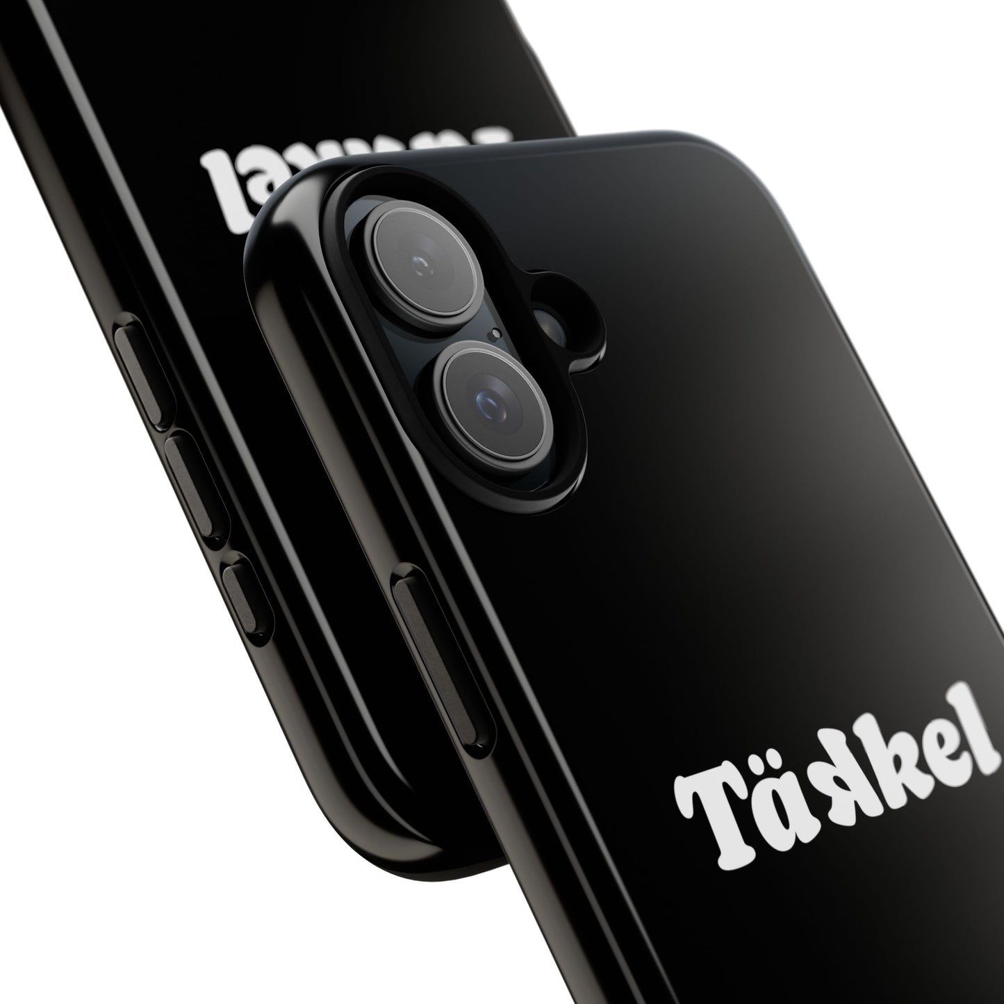 TÄKKEL Classic Hard Case Schwarz iPhone